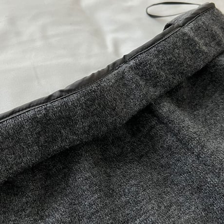 layered flare knit pants　MA1791