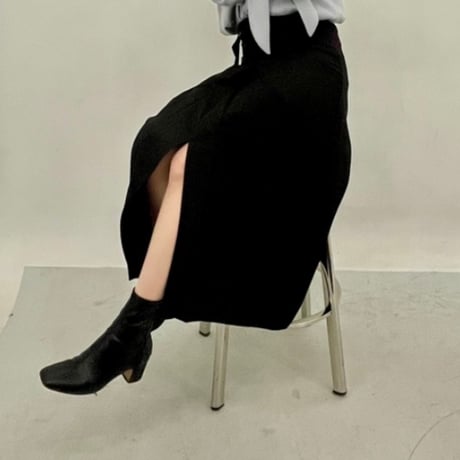elegant slit high waist skirt　MA1841