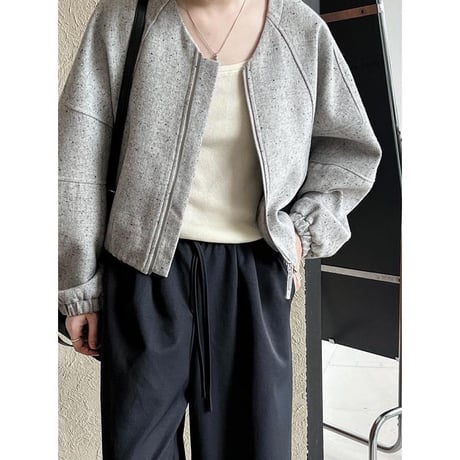 casual short designed jacket　MA1140