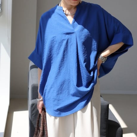 soft drape skipper blouse　MA1796
