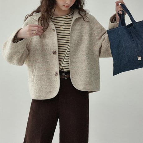 large collar short jacket　MA1142