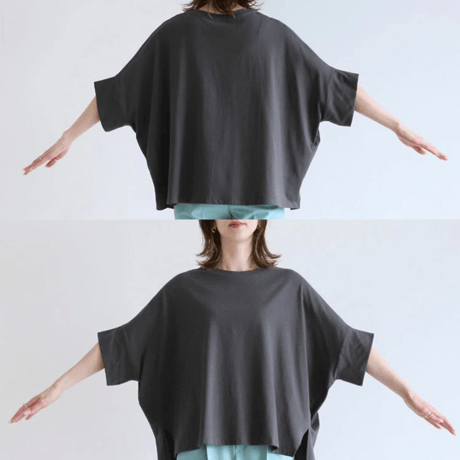 loose-fit dolman sleeve cutsew　MA1645