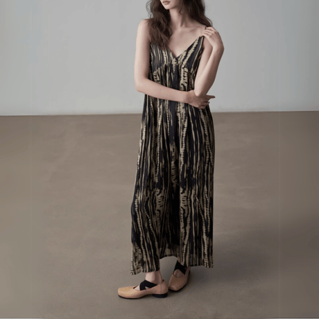 tiedye pattern strap onepiece　MA1419