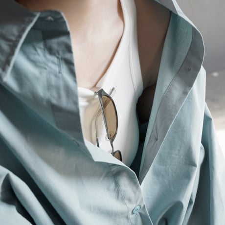 oversize cotton collar shirt　MA1856