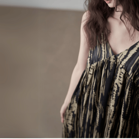 tiedye pattern strap onepiece　MA1419