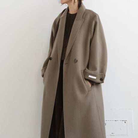 loose silhouette long coat　MA1298
