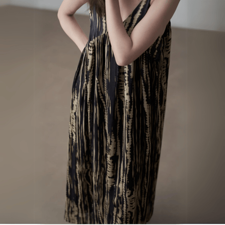 tiedye pattern strap onepiece　MA1419