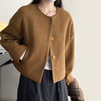 collarless retro jacket　MA1141