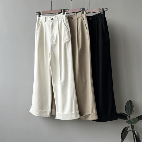 elegant loose silhouette bottoms　MA1633