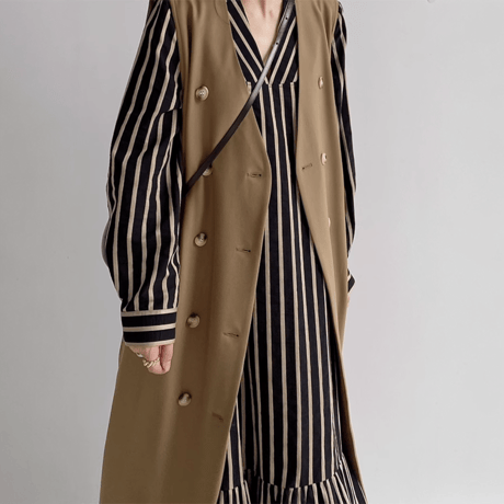 striped long dress　MA1461