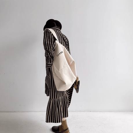 striped long dress　MA1461