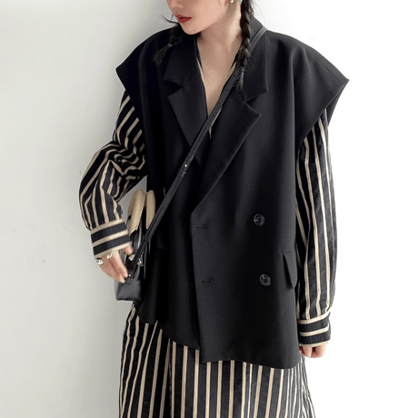 striped long dress　MA1461
