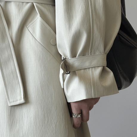 belted medium trench　MA1597