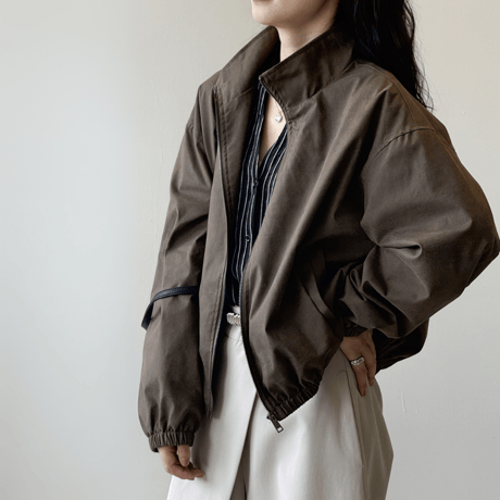 stand collar work blouson　MA1603
