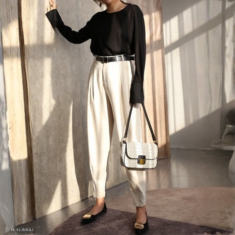 long cuffs rib cut top　MA1838
