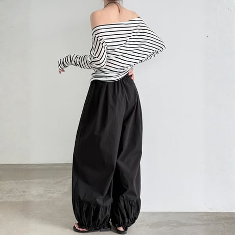 cotton balloon wide pants　MA1964