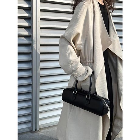 drape light long coat　MA1136
