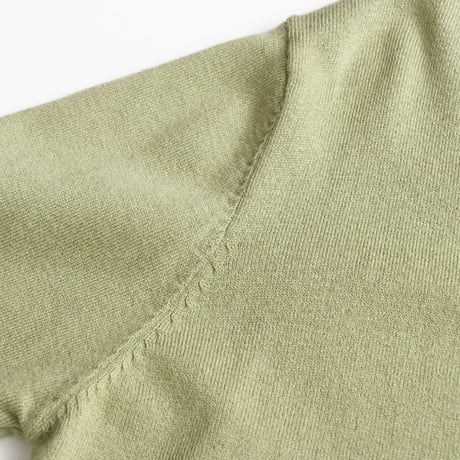 asymmetry colorline knit cardigan　MA1799