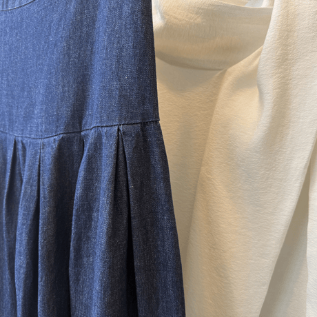 swing Denim Maxi Skirt　MA1635