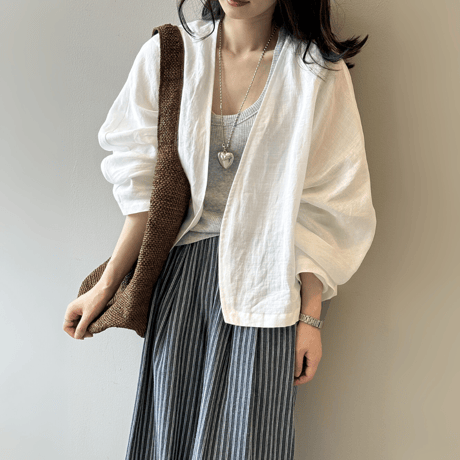 sheer lamie summer layer　MA1577