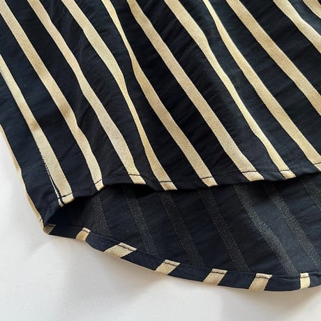 stripe relax round shirt　MA1175