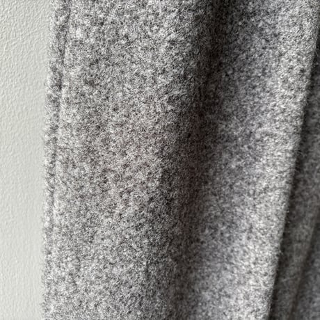 fake lamb wool drawstring wide pants　MA1730