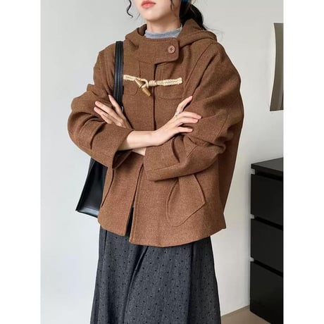 hooded duffel coat　MA1129