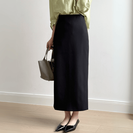 sleek midi skirt　MA1565