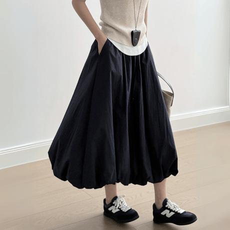 cocoon balloon skirt　MA1569
