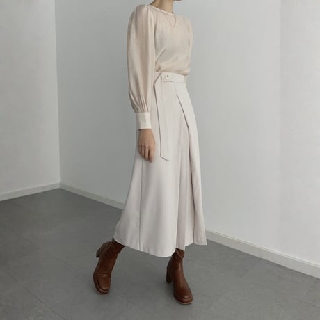 elegant slit high waist skirt　MA1841