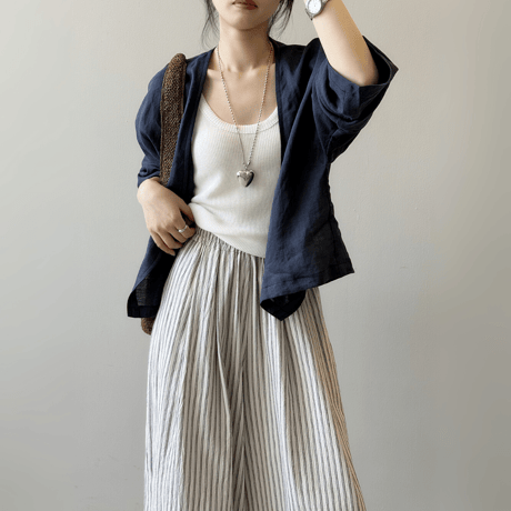 sheer lamie summer layer　MA1577