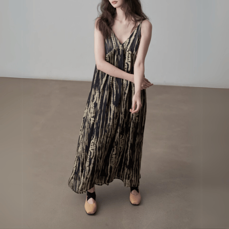 tiedye pattern strap onepiece　MA1419