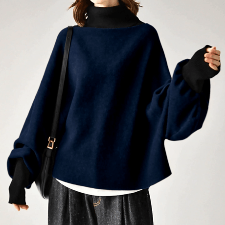 high neck dolman sleeve top　MA1727