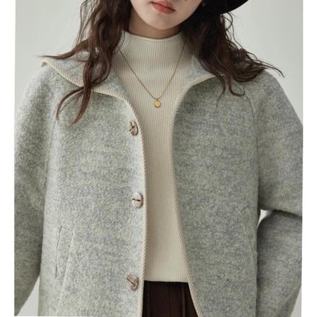 large collar short jacket　MA1142