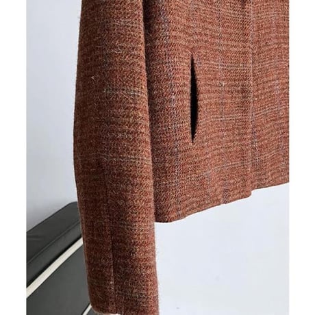 retro check short jacket　MA1147