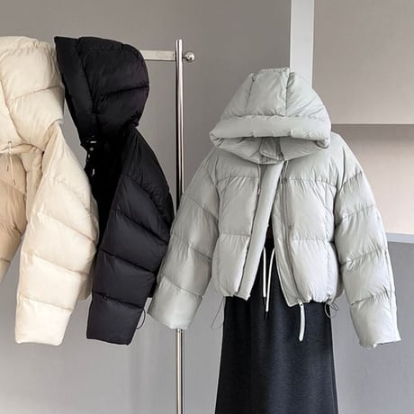 hooded padding jacket　MA1293