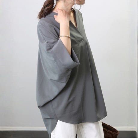 soft drape skipper blouse　MA1796
