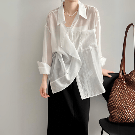 airveil shine top　MA1552