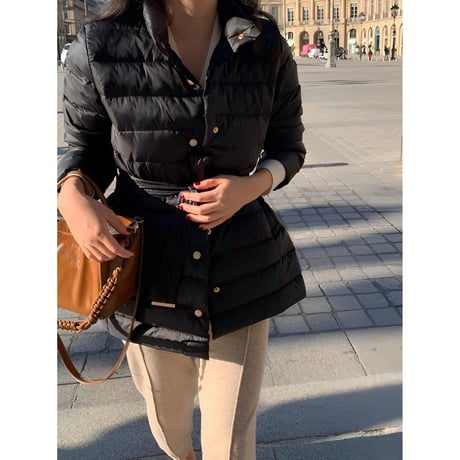 light weight midi-length down coat　MA1355