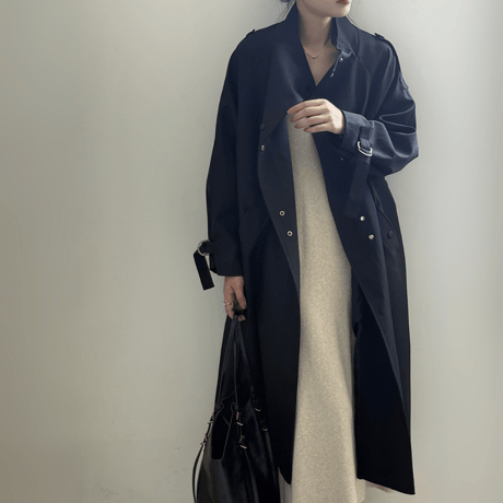 belted medium trench　MA1597