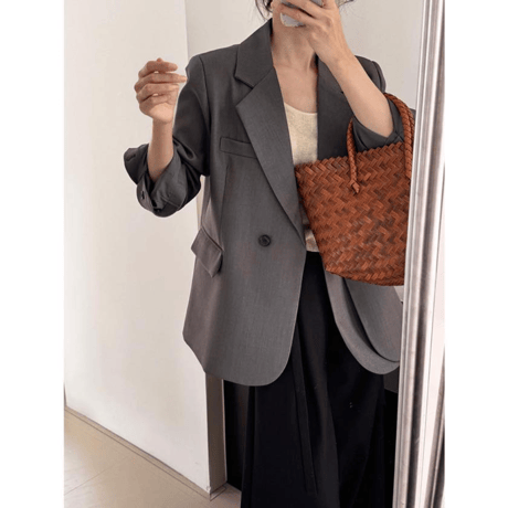 double placket jacket /2color　MA1151