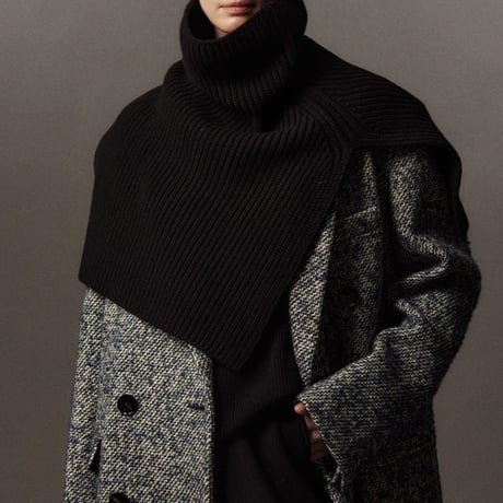 high neck knit snood　MA1657