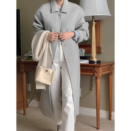 classic silhouette long coat　MA1346