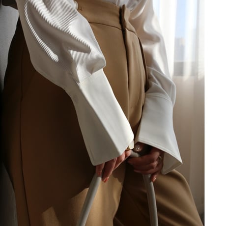 long cuffs rib cut top　MA1838