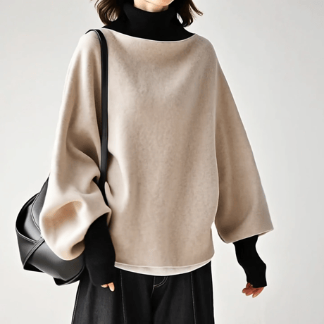 high neck dolman sleeve top　MA1727