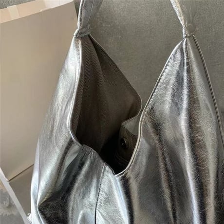 metallic soft shoulder bag　MA1110