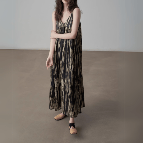 tiedye pattern strap onepiece　MA1419