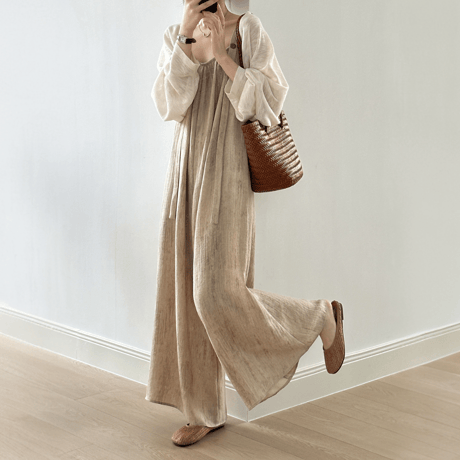 hemp ease jumpsuitt　MA1535