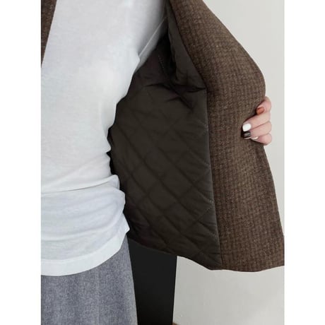 collarless retro jacket　MA1141