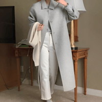 classic silhouette long coat　MA1346